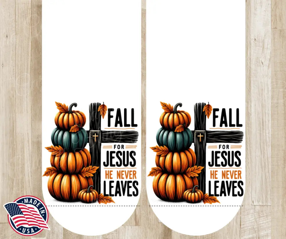 He Never Leaves - Multi Socks