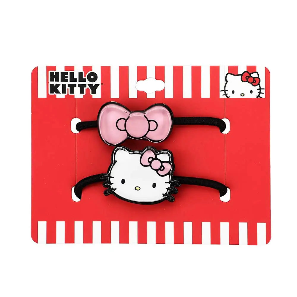 Hello Kitty Resin Ponytail Holder 2 Pack Jewelry