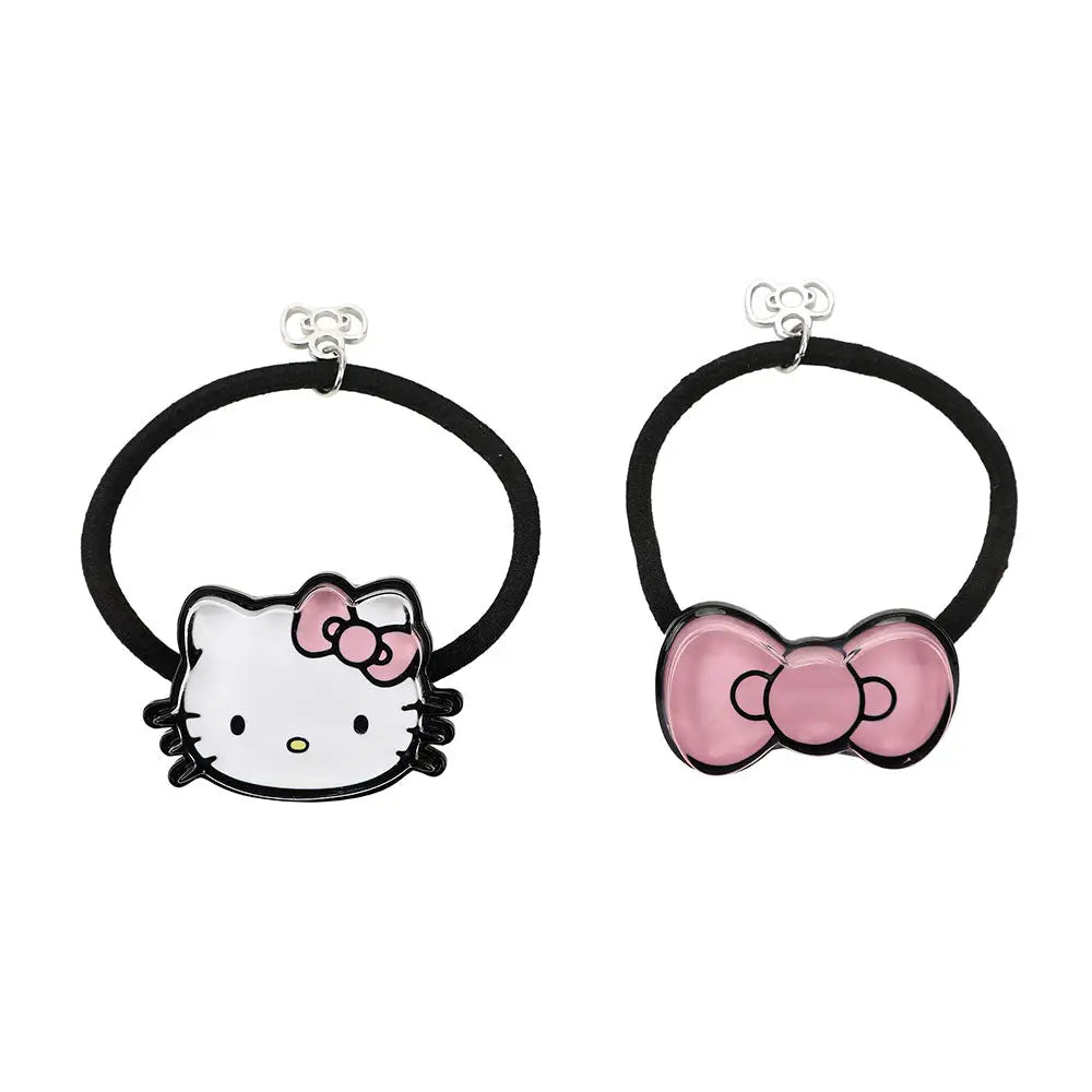 Hello Kitty Resin Ponytail Holder 2 Pack Jewelry
