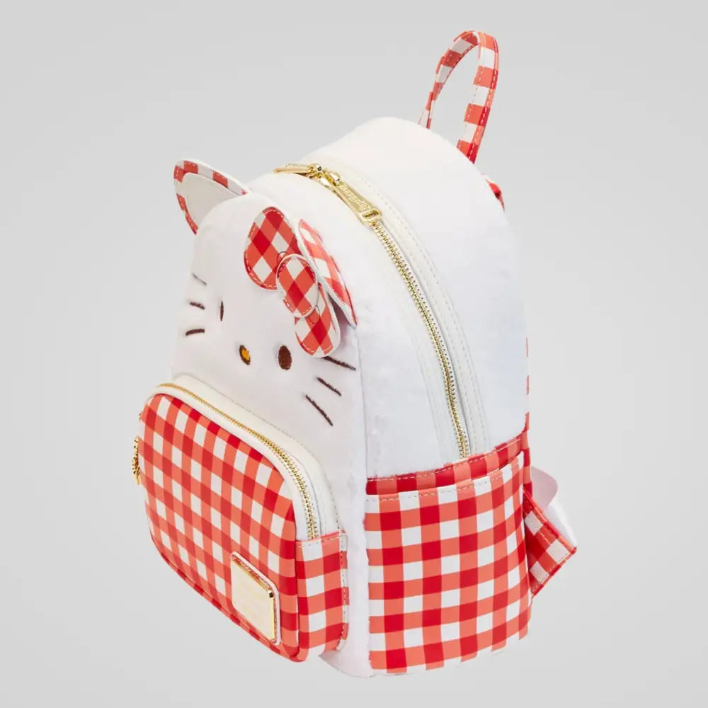 *Collective* Hello Kitty (Sanrio) Gingham Mini Backpack by Loungefly Bags & Wallets