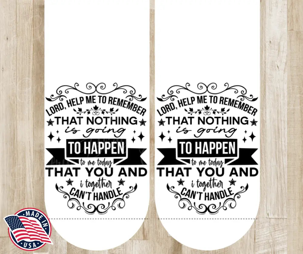 Help Me to Remember – Multi Socks