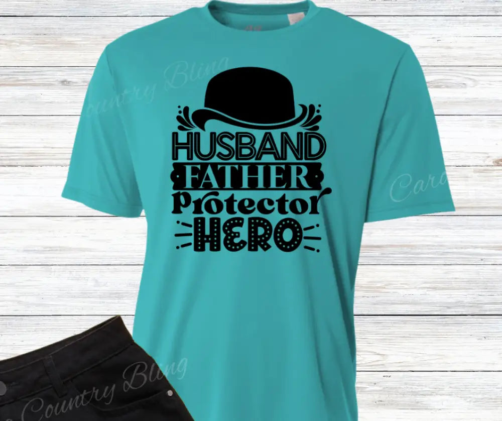 Hero – Multi Small / Teal / Short Shirt