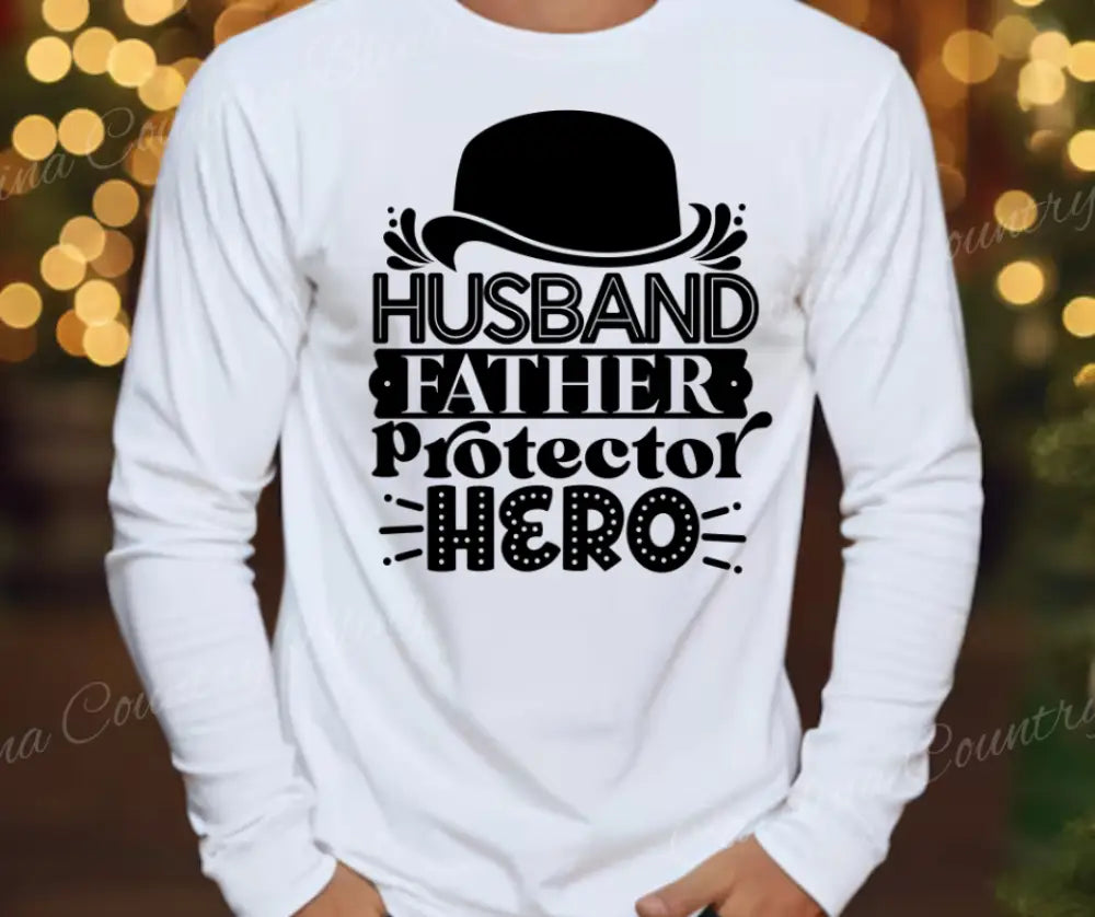 Hero – Multi Small / White Long Sleeve Shirt