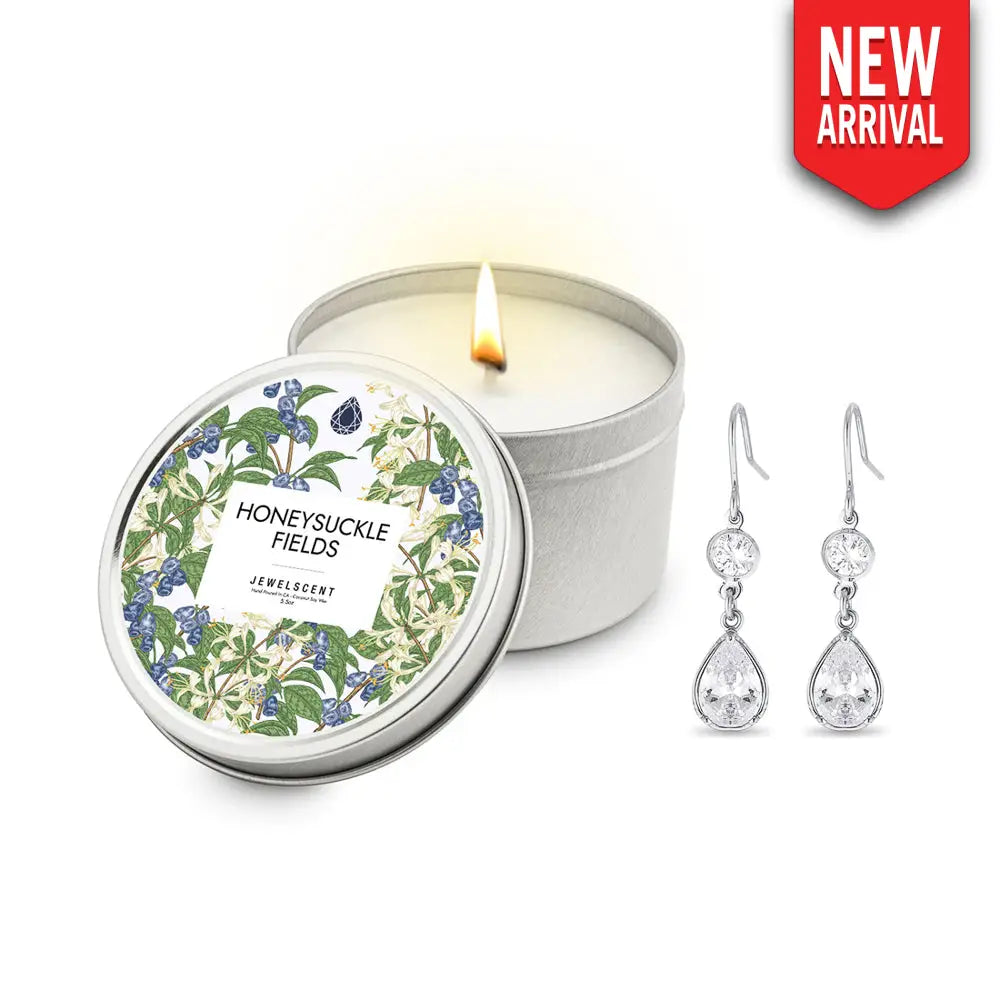 Honeysuckle Fields Tin Candle Tin