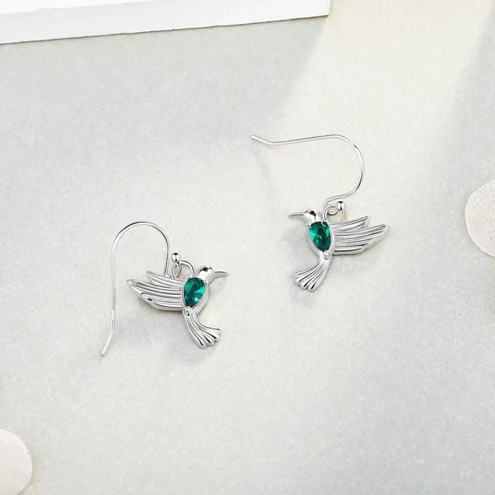 Humming – Green Earrings