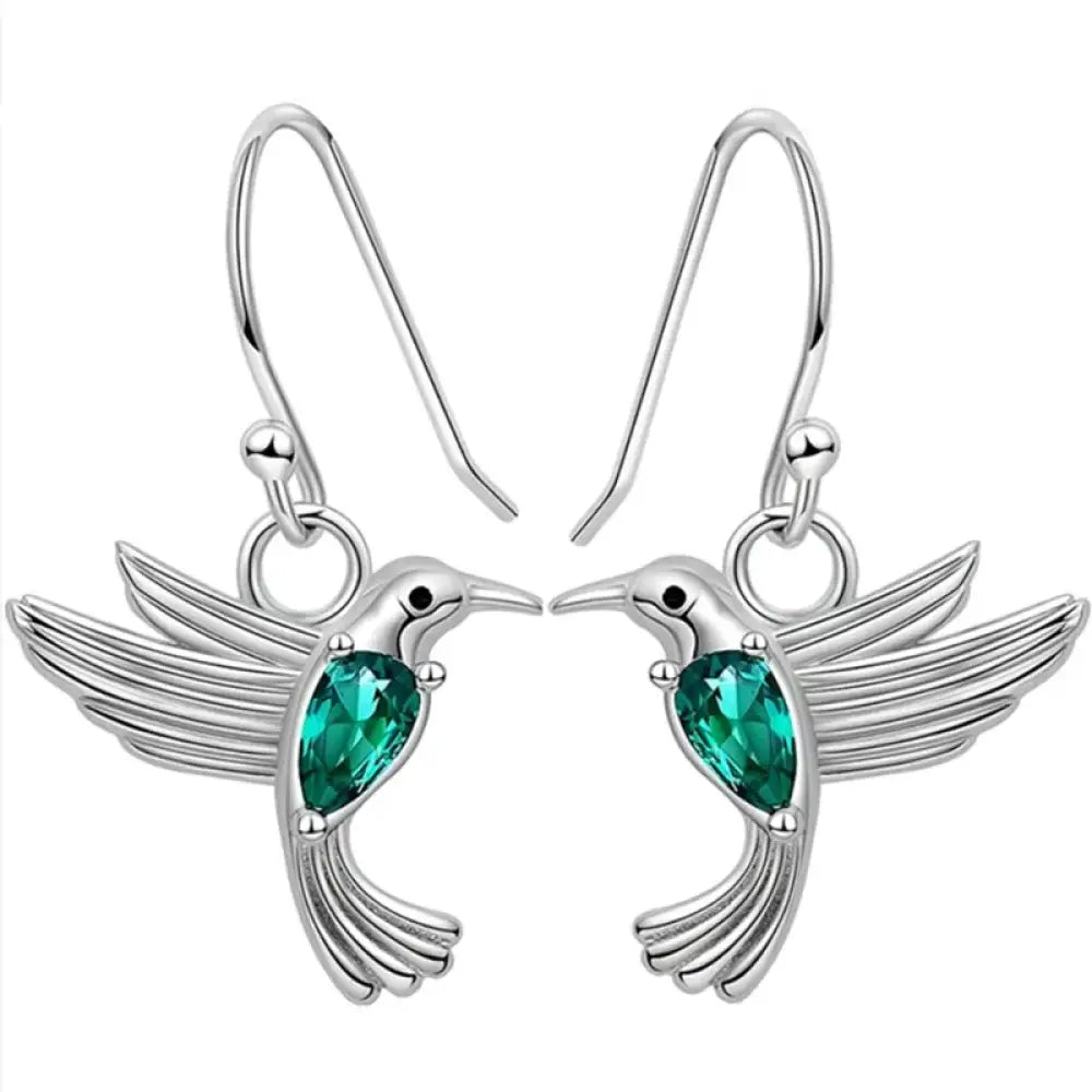 Humming – Green Earrings