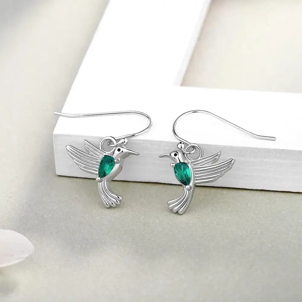 Humming – Green Earrings