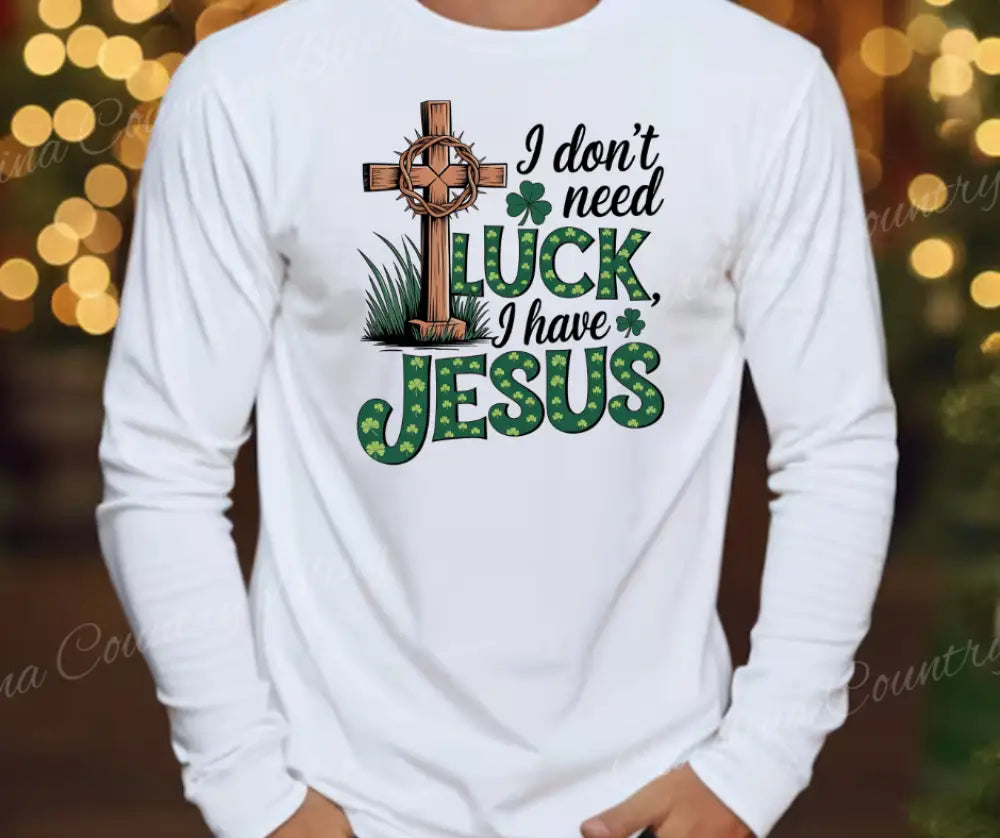 I Have Jesus – White Small / Long Shirt