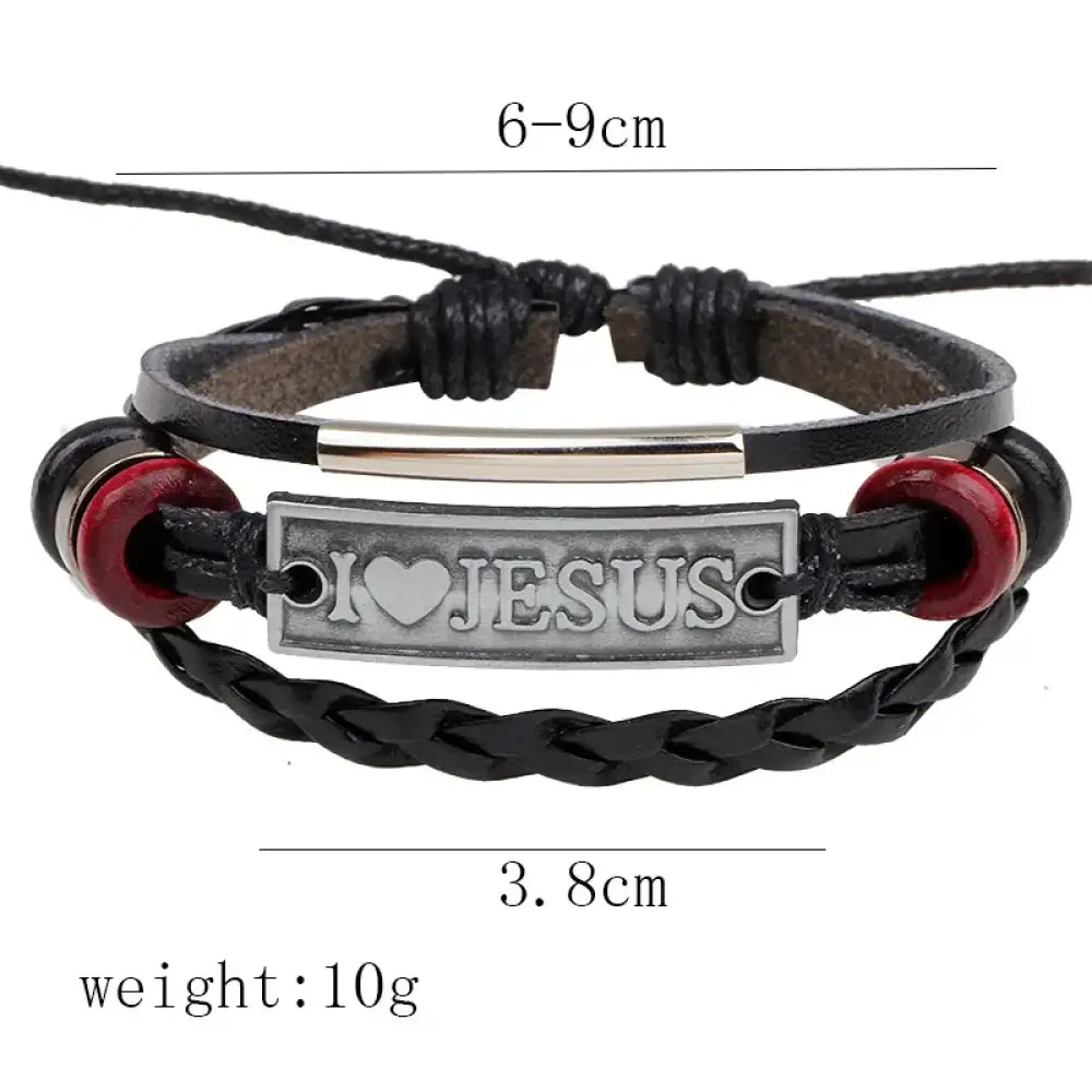 I Love Jesus – Multi Bracelet