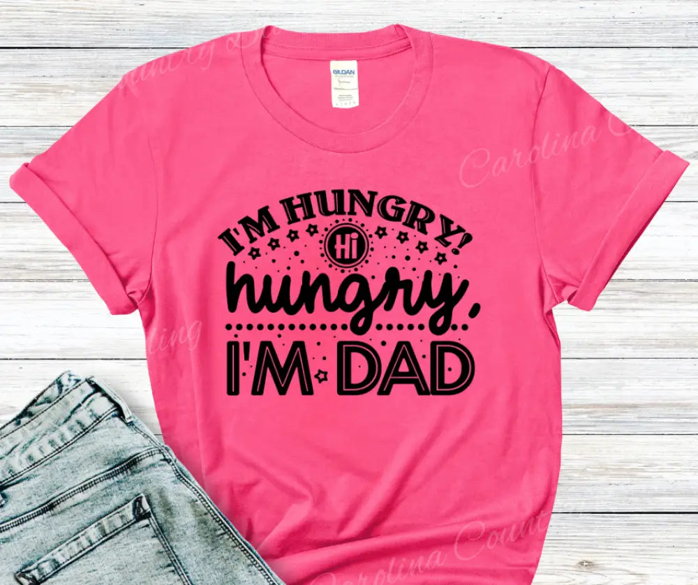 I’m Dad – Multi Small / Pink Shirt