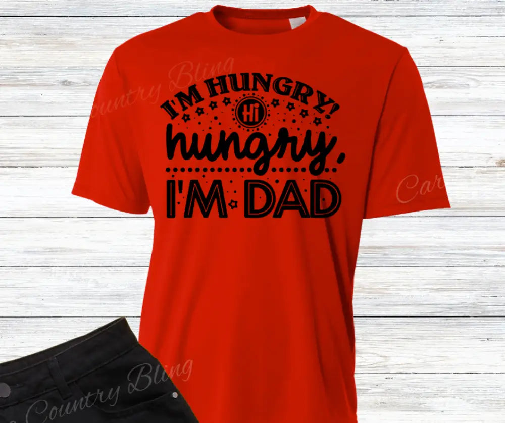 I’m Dad – Multi Small / Red / Short Shirt