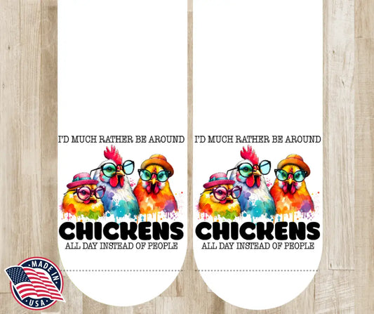 Instead Of People – Multi Socks