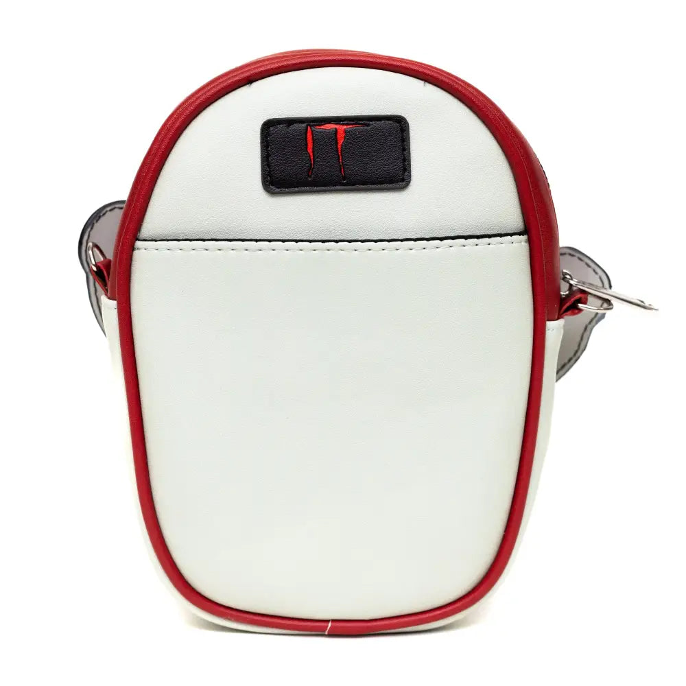 Warner Bros. Horror Movies Bag Cross Body It Pennywise Smiling Face Applique Vegan Leather Crossbody Bags