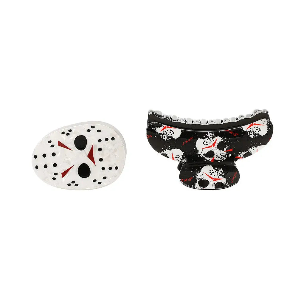 Friday the 13th Jason Voorhees Claw Clip Set Fashion Accessories