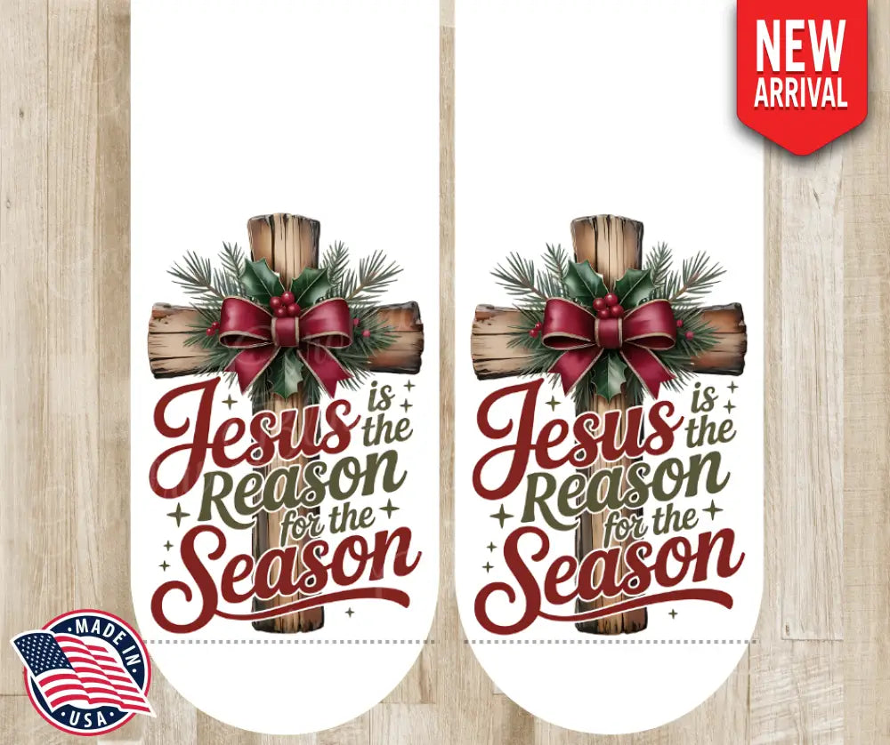 Jesus is the Reason - Multi Socks