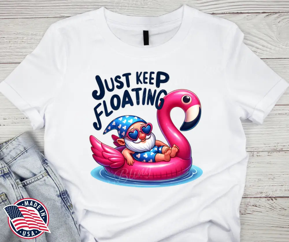 Just Keep Floating – Multi Shirt
