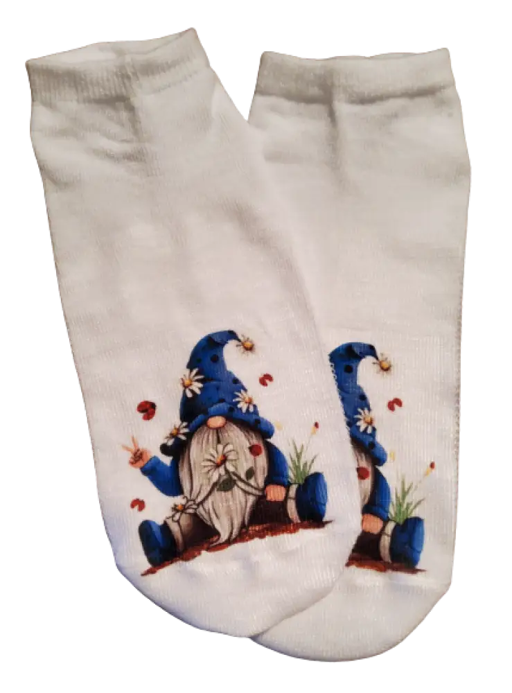 Ladybug Love - Blue Socks