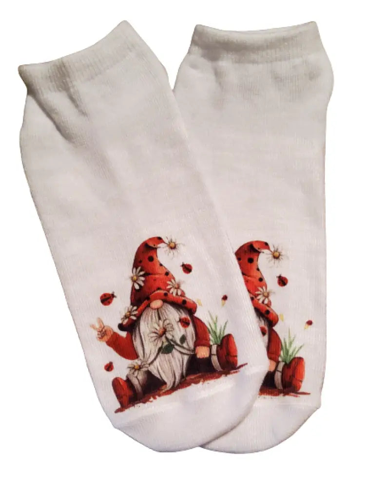 Ladybug Love - Red Socks