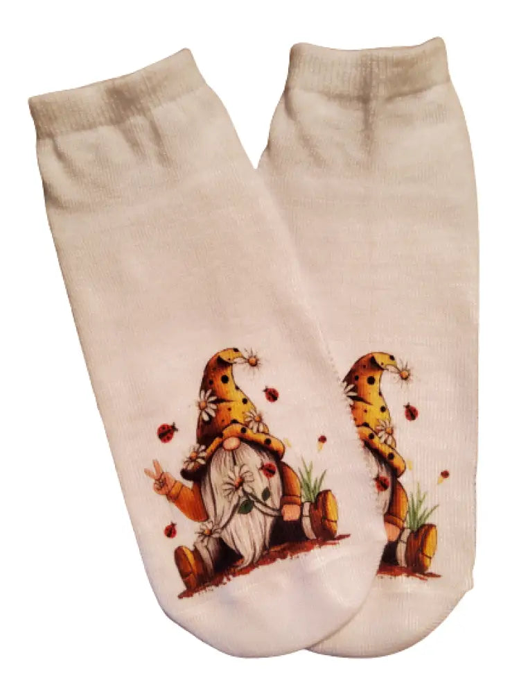 Ladybug Love - Yellow Socks