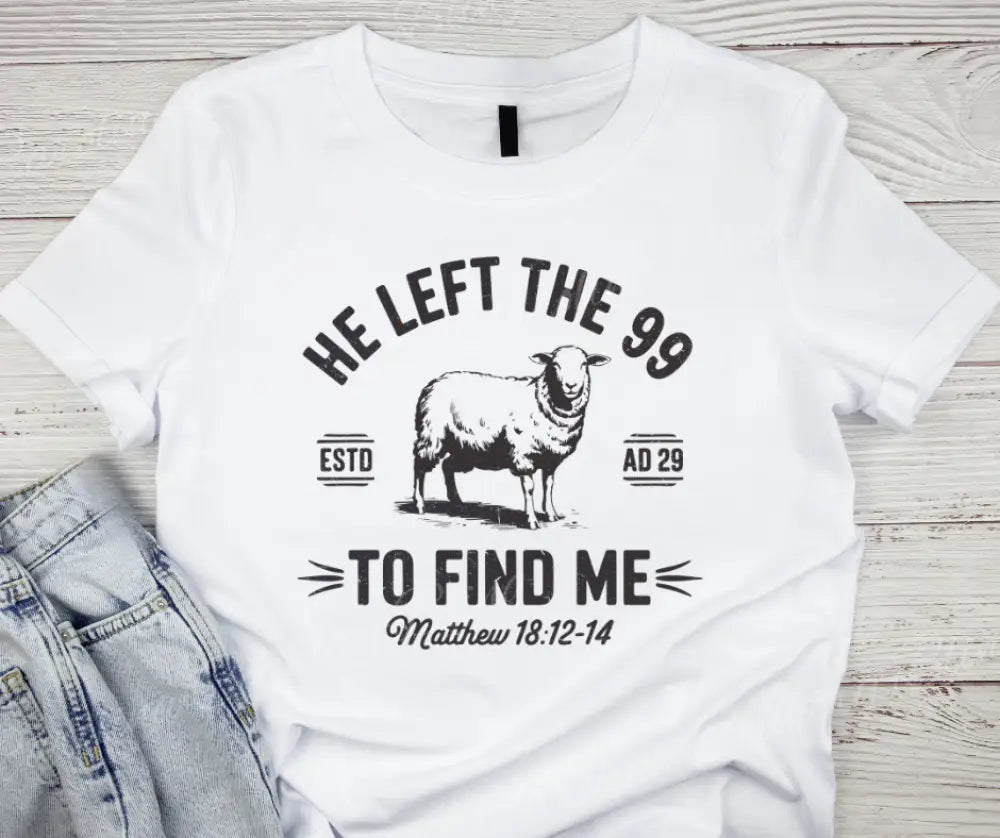 Left The 99 To Find Me – Multi Small / White Short Sleeve Shirt