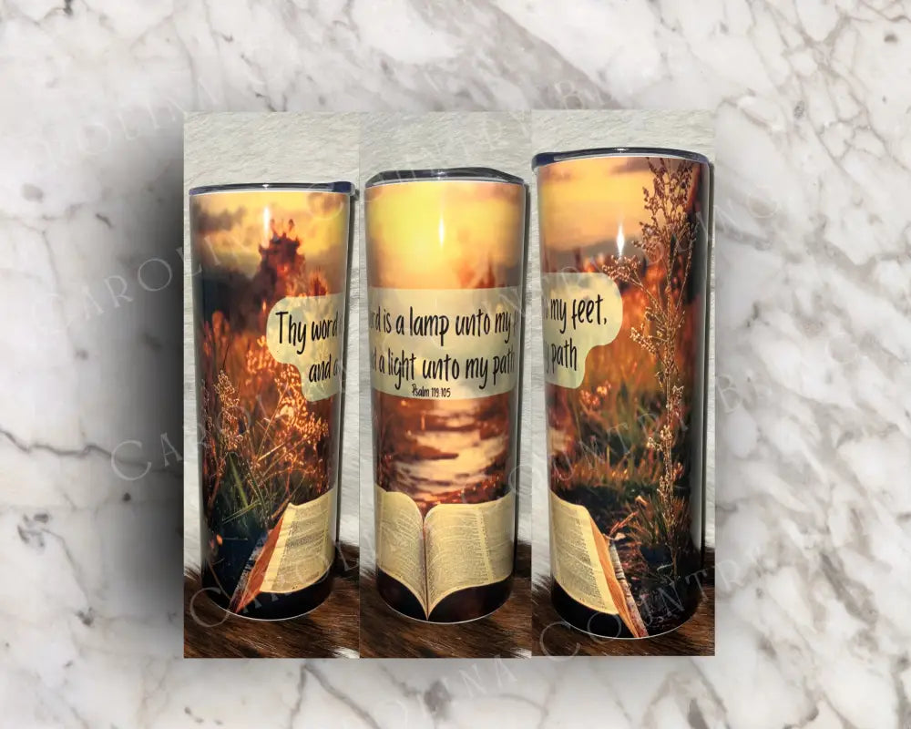 Light Unto My Path - Multi Tumbler