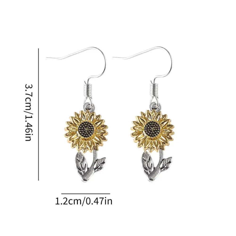 Like the Sun – Yellow Earrings