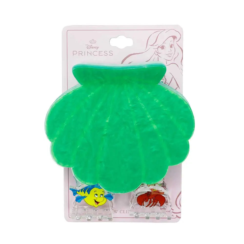 Disney The Little Mermaid 3 Pack Claw Clip Set Fashion Accessories