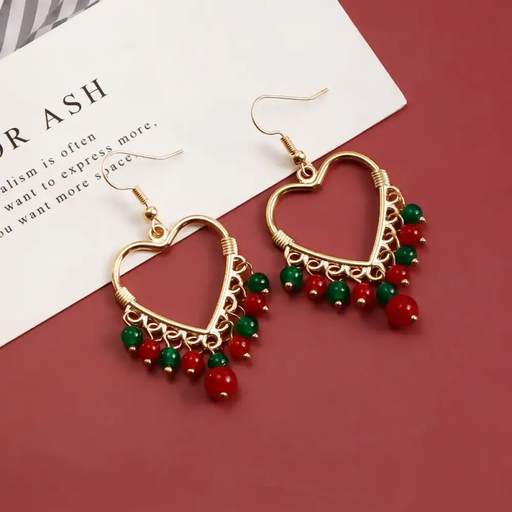 Love For Christmas – Gold Earrings