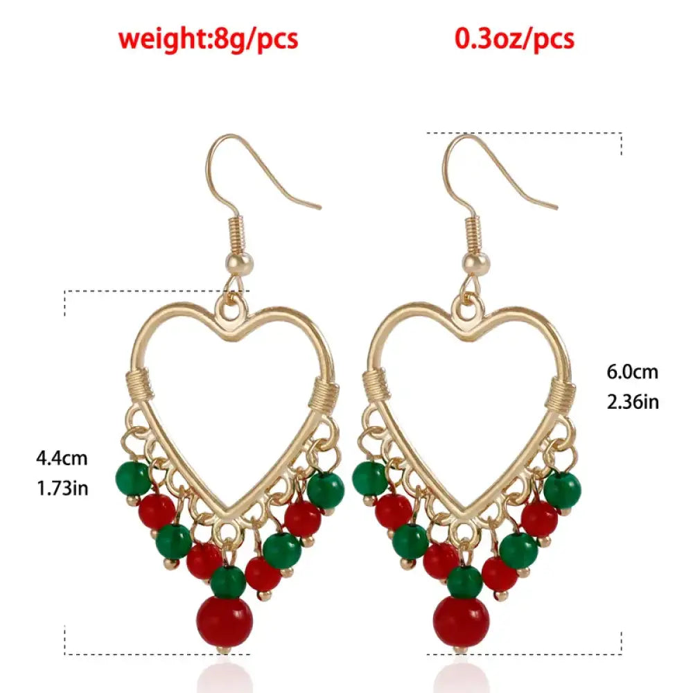 Love For Christmas – Gold Earrings