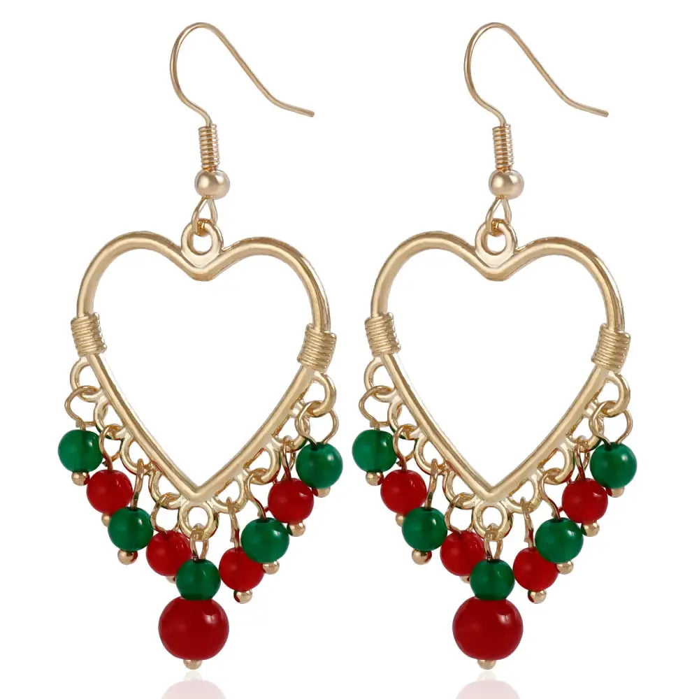 Love For Christmas – Gold Earrings