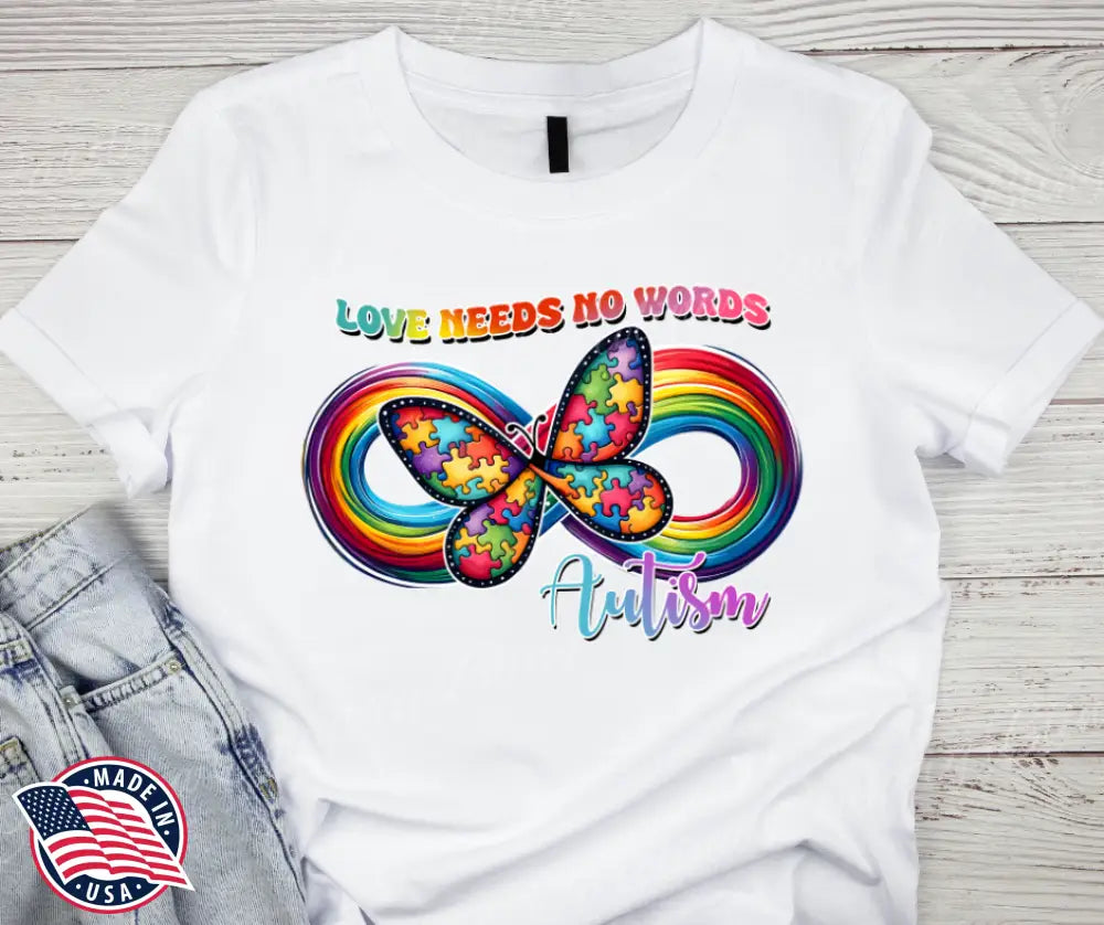 Love Needs No Words – Multi Shirt