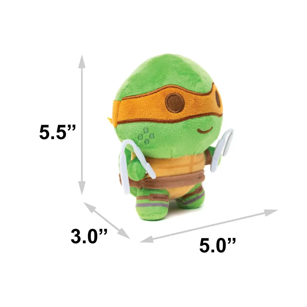 Michelangelo - Orange Dog Toy Squeaky Plush