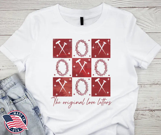 Original Love Letters – White Small / Short Shirt