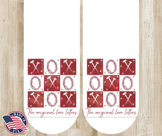 Original Love Letters – White Socks