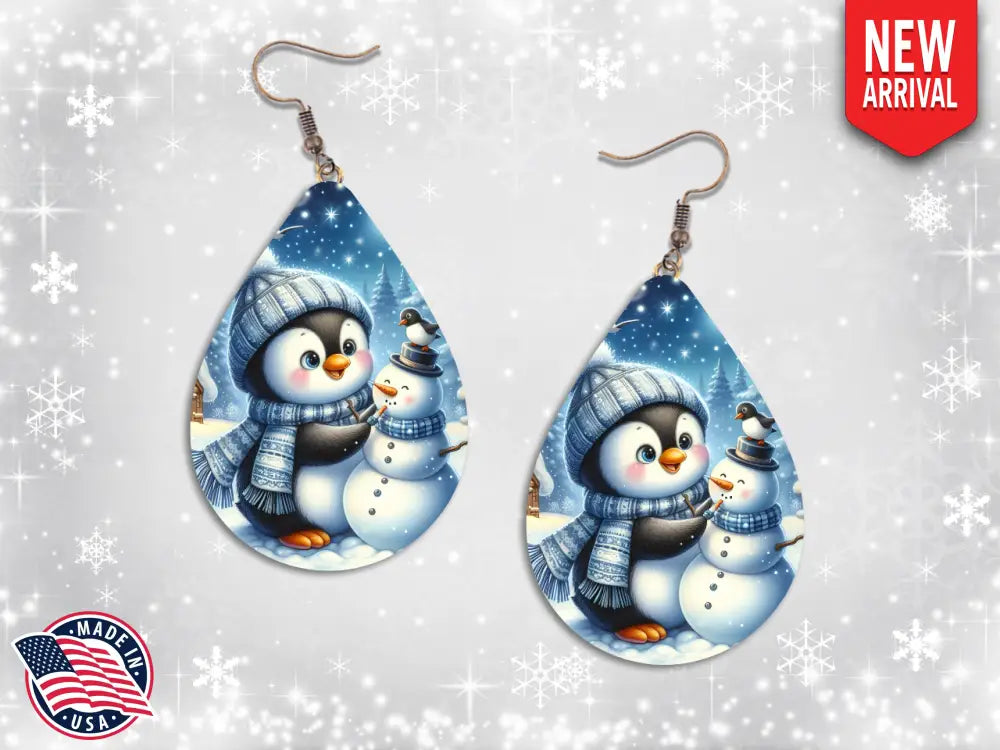 Penguin Love - Multi Earrings