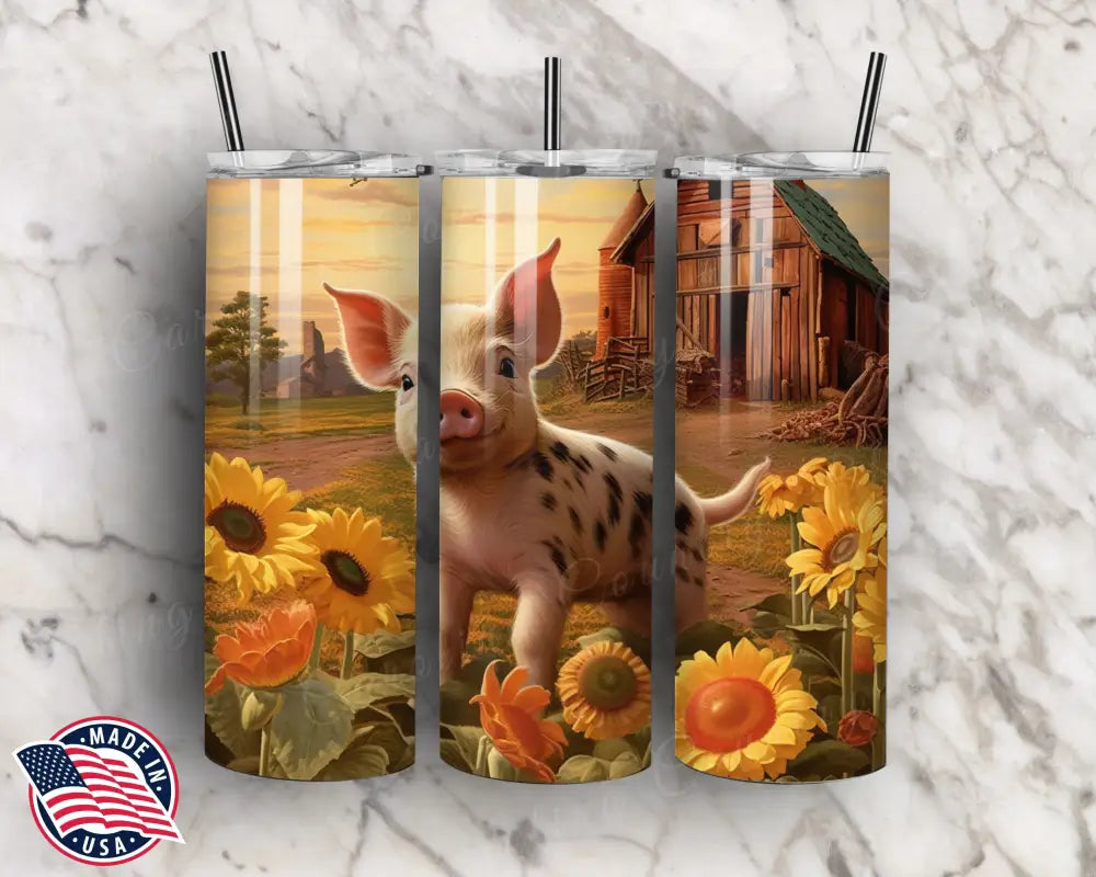 Playing On The Farm – Multi Tumbler