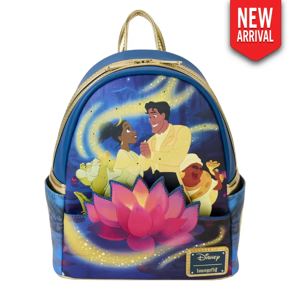 *Collective* Disney Princess & The Frog 15th Anniversary Glow-in-The-Dark Mini Backpack by Loungefly Bags & Wallets