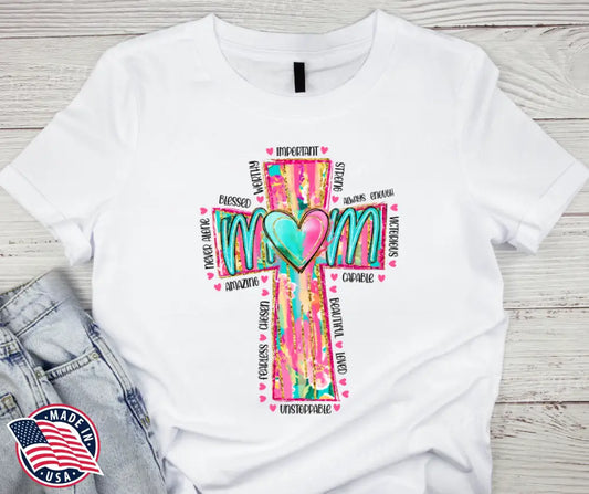 Proverbs 31 Mom – White Small / Short Shirt