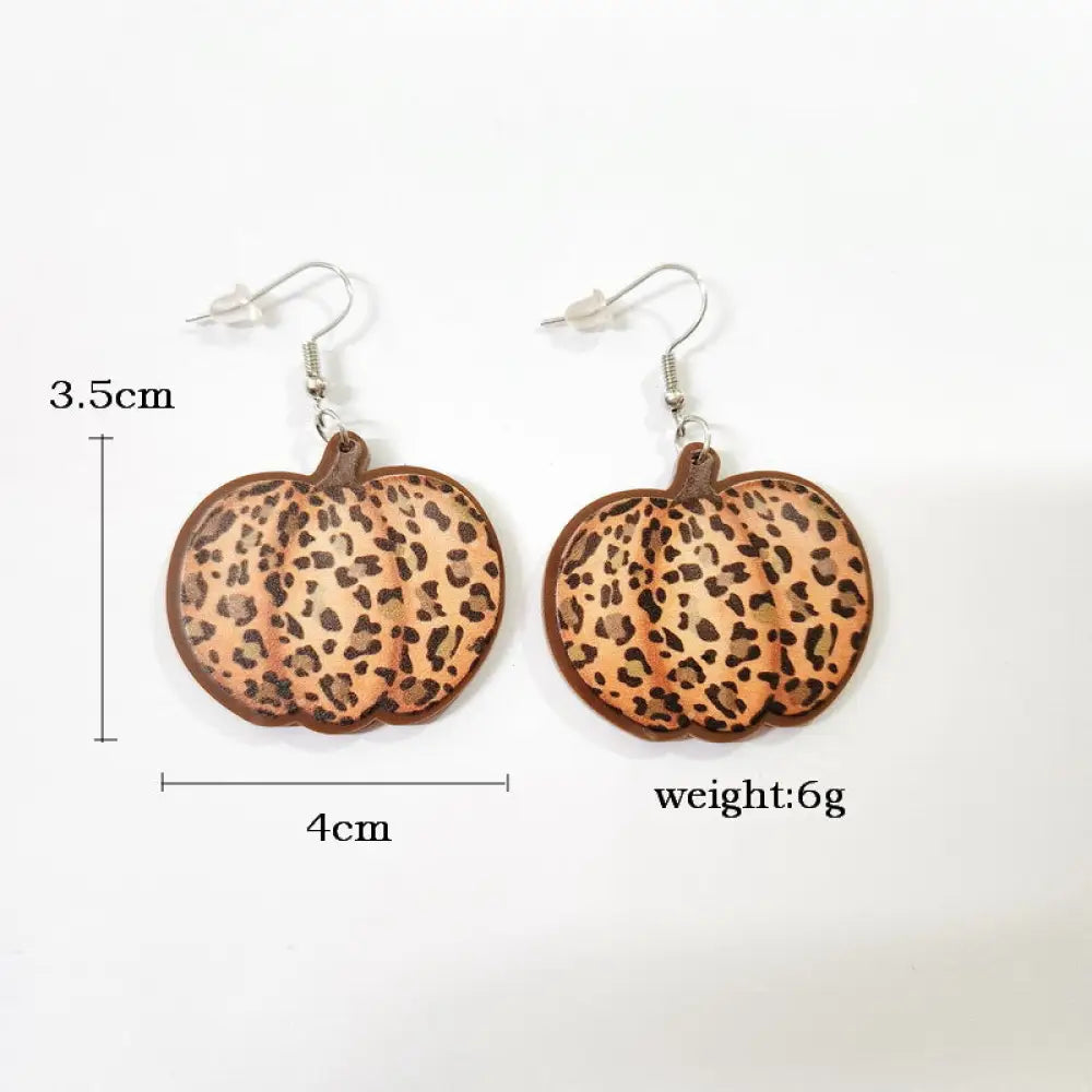Pumpkin Patch – Orange Earrings