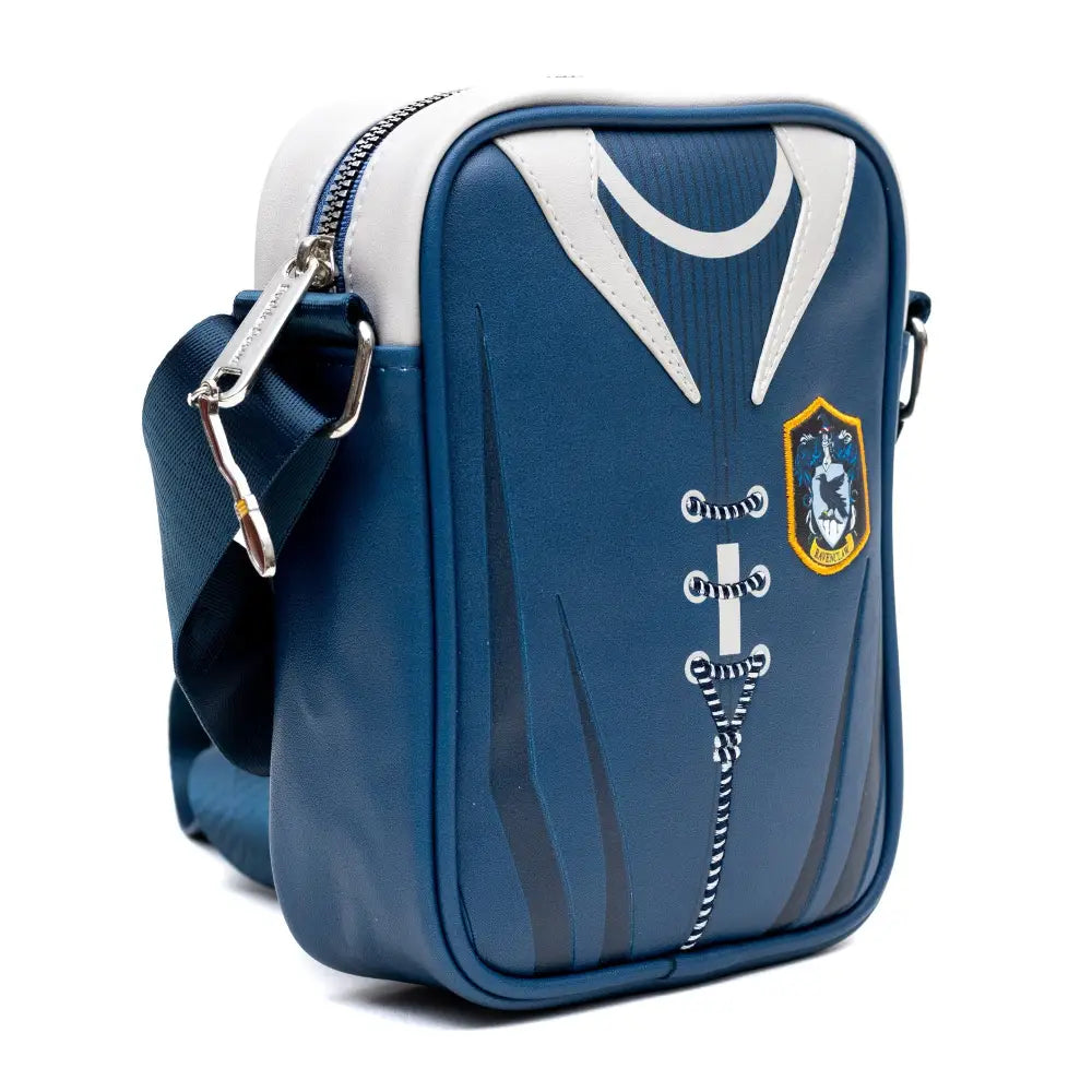 The Wizarding World of Harry Potter Vegan Leather Crossbody Bag with Adjustable Straps Hogwarts Ravenclaw Quidditch