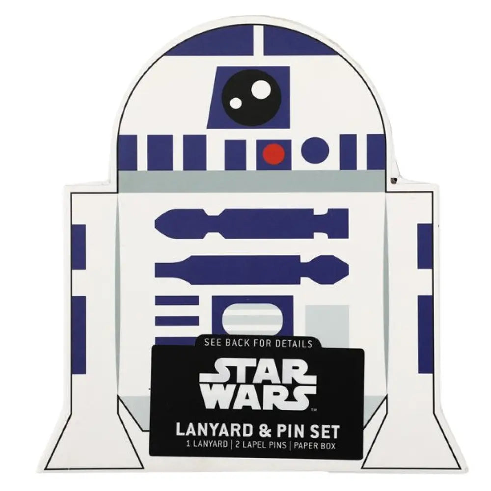 Rebels & Droids Star Wars Lanyard With 2 Enamel Pins Boxed Set Lanyards