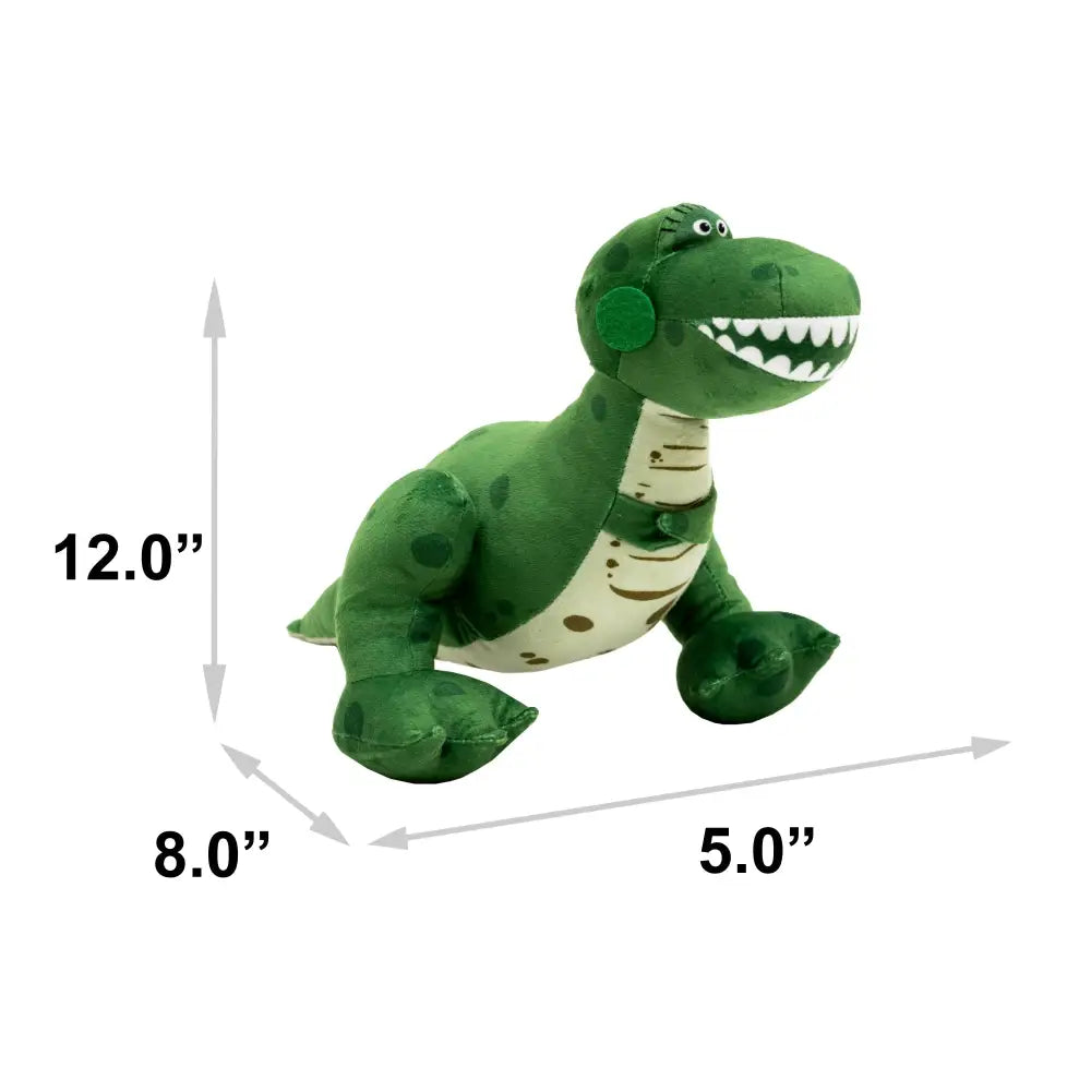 Dog Toy Squeaker Plush - Pixar Toy Story Rex Full Body Pose Dog Toy Squeaky Plush