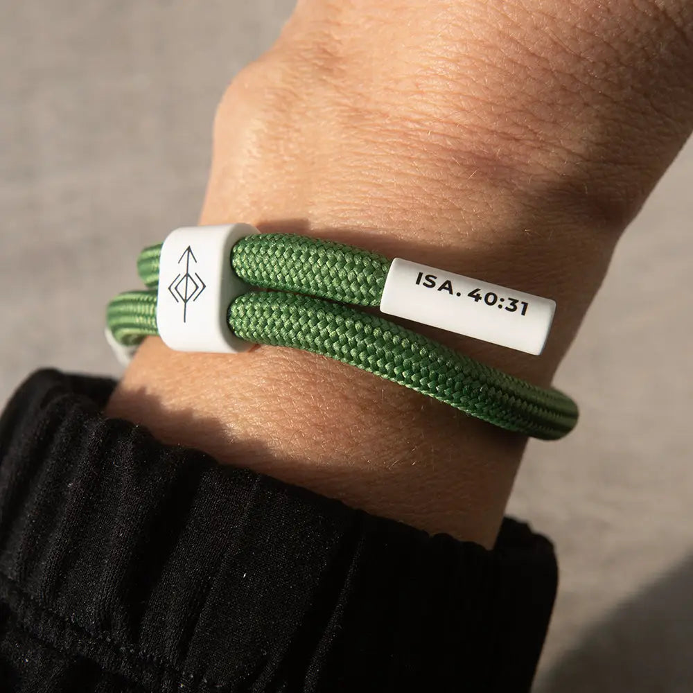 Rise Above Isaiah 40:31 bracelet