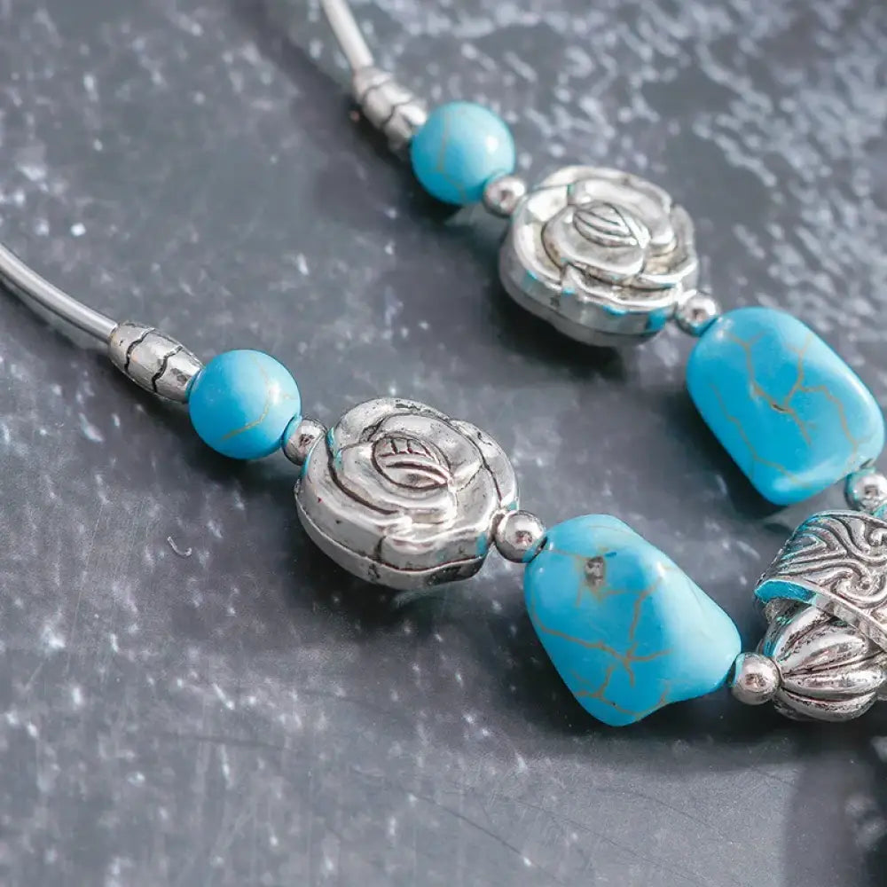 Rocking Out – Blue Necklace