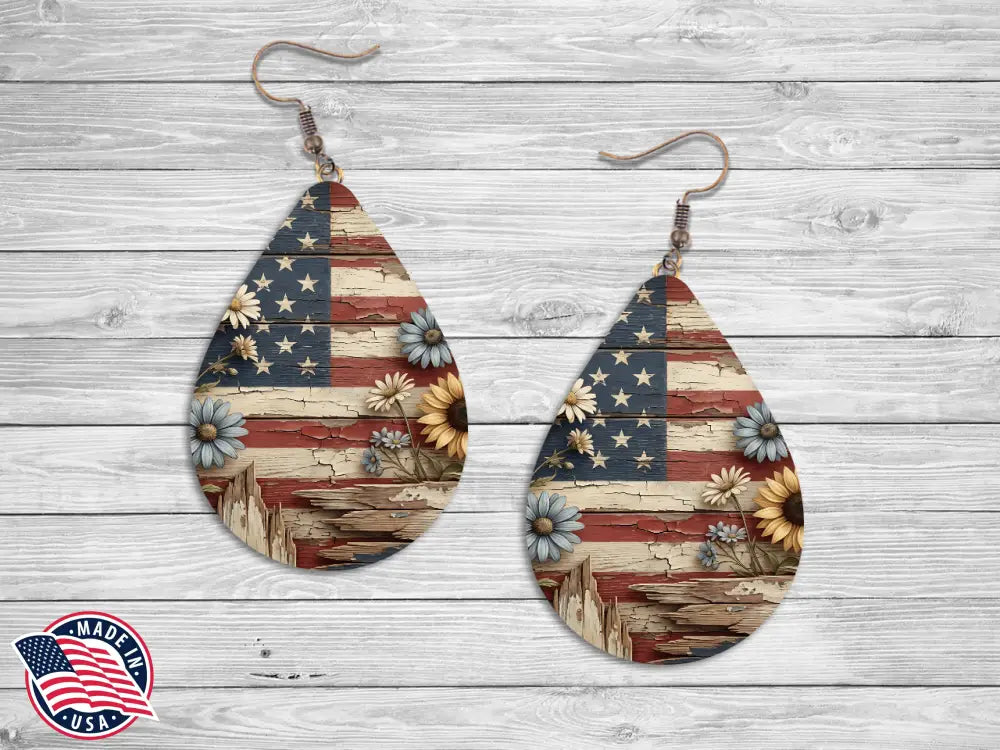 Rustic America - Multi - Earrings