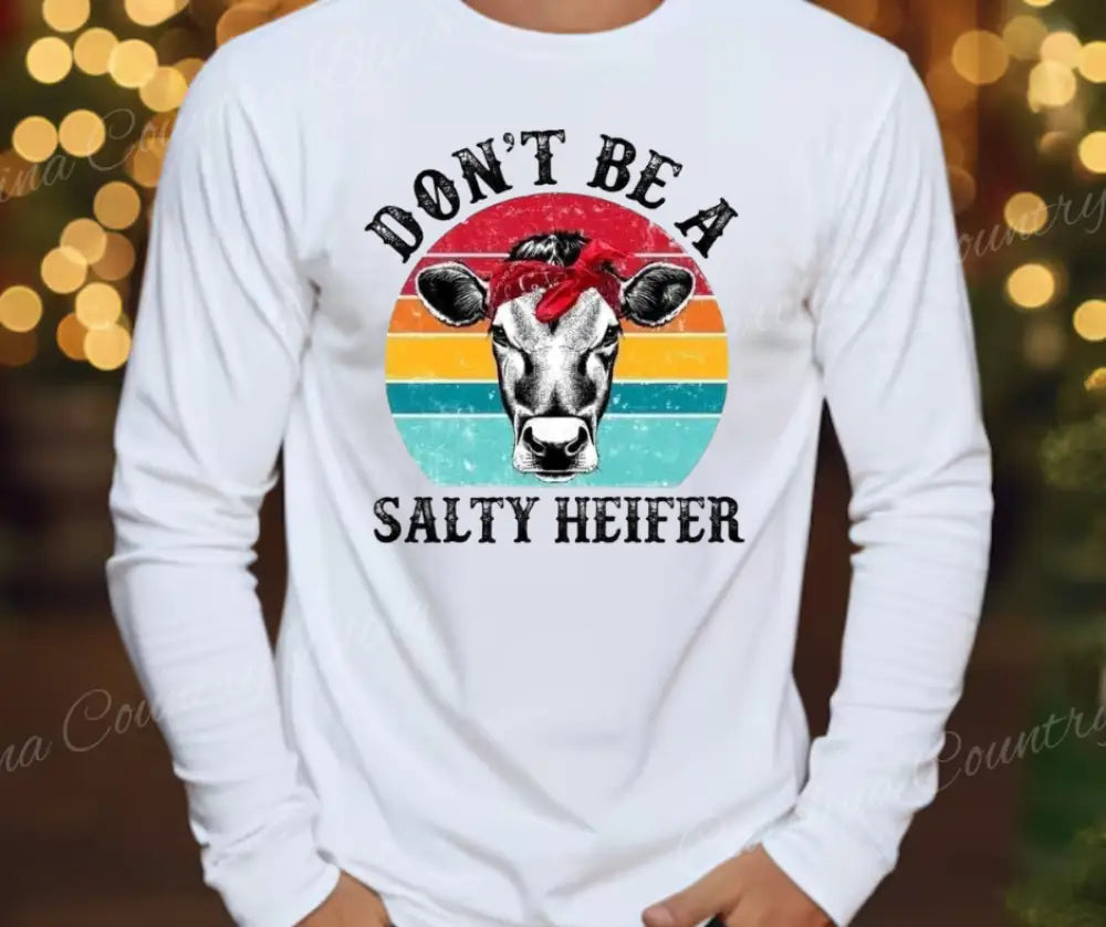 Salty Heifer – Multi Small / Long Shirt