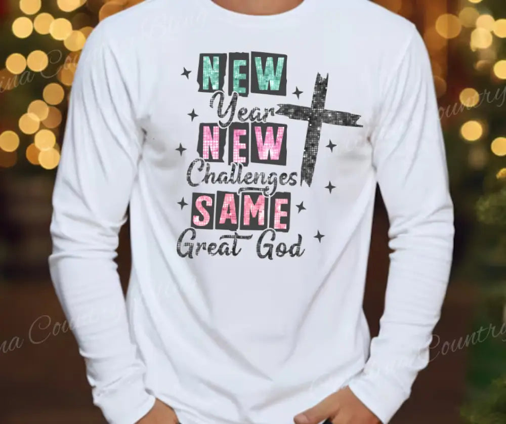 Same Great God – White Small / Long Shirt