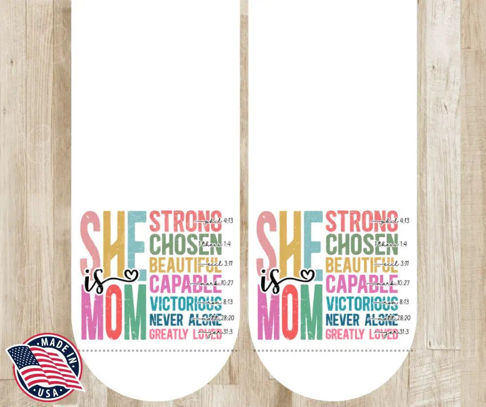 She Is Mom – Multi Socks