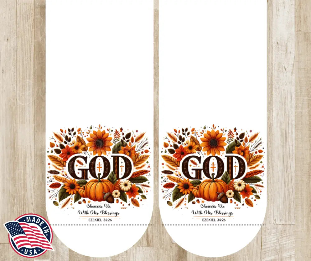 Shower Us with Blessings - Multi Socks
