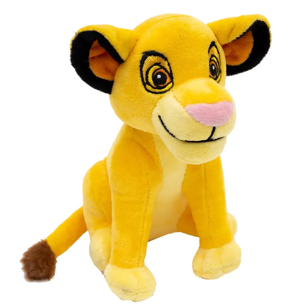 Dog Toy Squeaker Plush - Disney The Lion King Young Simba Full Body Pose Dog Toy Squeaky Plush